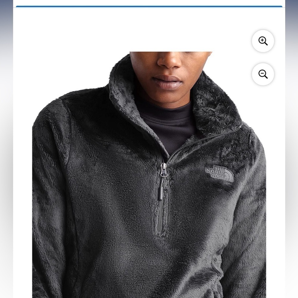 Women’s The NorthFace Osito Mossbud Women’s 1/4 Zip Pullover Sherpa Jacket​​​
